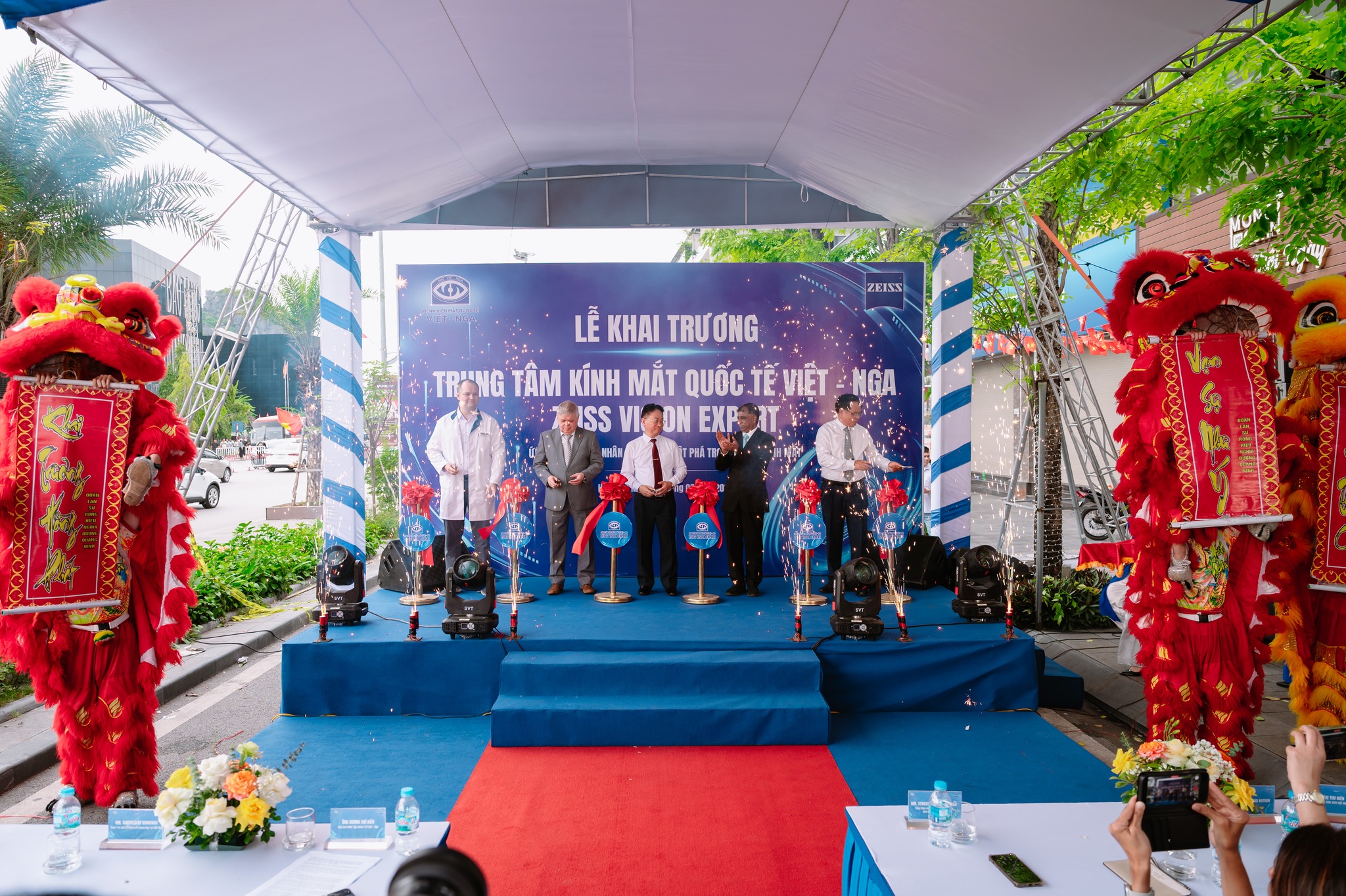 KHAI TRƯƠNG TRUNG TÂM KÍNH MẮT QUỐC TẾ VIỆT NGA  | ZEISS VISION EXPERT CƠ SỞ HẠ LONG
